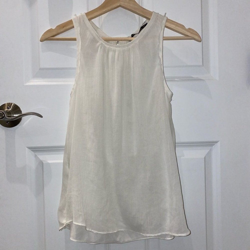 Zara White Top